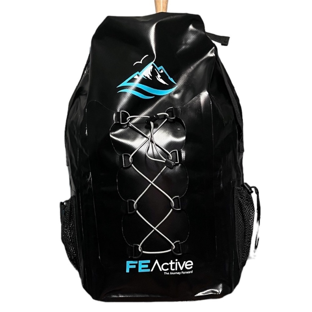 Feactive Waterproof Backpack 20l Black, Sealed Se… - image 1